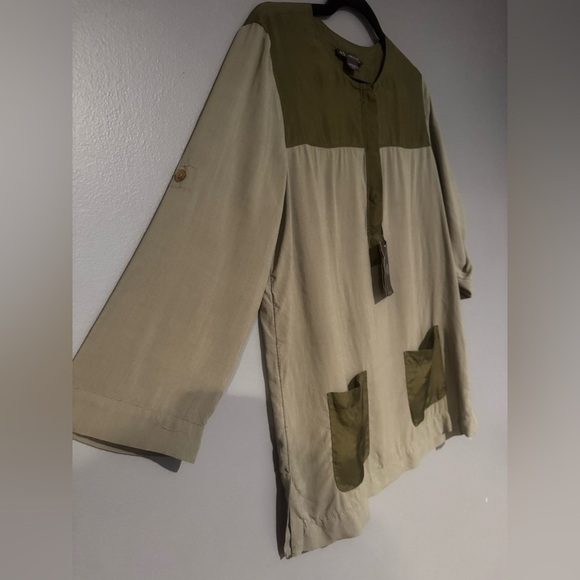 Armani Exchange Olive Green Tunic - Picture 6 of 8